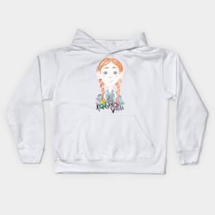 Anne is a kindred spirit - provides scope for the imagination Kids Hoodie